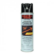 Rust-Oleum Industrial Choice 17 oz. Black Inverted Marking Spray Paint (12-Pack) - 1675838