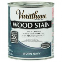 Varathane 1 qt. 3X Worn Navy Premium Wood Stain (Case of 2) - 287750