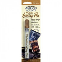 Rust-Oleum American Accents Gold Metallic Leafing Pen (6-Pack) - 215190