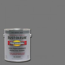 Rust-Oleum Professional 1 gal. Smoke Gray Gloss Protective Enamel (Case of 2) - 7786402