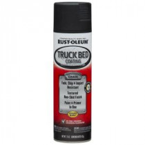 Rust-Oleum Automotive 15 oz. Black Professional Truck Bed Coating Spray (Case of 6) - 272741