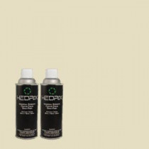 Hedrix 11 oz. Match of MQ3-17 Chartreuse Frost Flat Custom Spray Paint (8-Pack) - F08-MQ3-17
