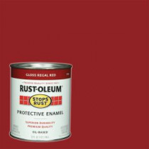 Rust-Oleum Stops Rust 1 qt. Regal Red Gloss Protective Enamel Paint (Case of 2) - 7765502