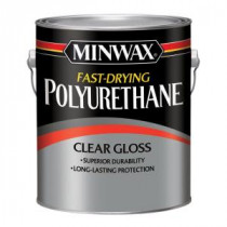 Minwax 1 gal. Gloss Fast-Drying Polyurethane (2-Pack) - 71030