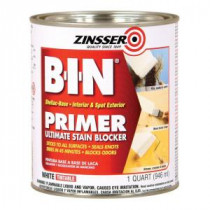 Zinsser 1-qt. B-I-N Shellac-Based White Interior/Spot Exterior Primer and Sealer (Case of 6) - 00904
