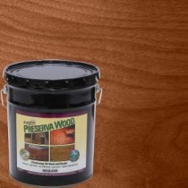 Preserva Wood 5 gal. Sequoia Oil-Based Penetrating Stain and Sealer - 40503