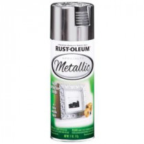 Rust-Oleum Specialty 11 oz. Metallic Silver Spray Paint (Case of 6) - 1915830