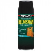 Minwax 11.5 oz. Satin Helmsman Indoor/Outdoor Spar Urethane Aerosol Spray (6-Pack) - 33255