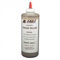 Eagle 1 qt. Bottle of Crack Filler for Brown Exposed Aggregate Concrete - EFB