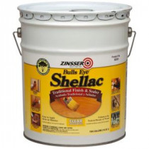 Zinsser 5 gal. Clear Shellac Traditional Finish and Sealer - 300