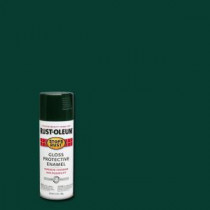 Rust-Oleum Stops Rust 12 oz. Protective Enamel Gloss Dark Hunter Green Spray Paint (Case of 6) - 7733830