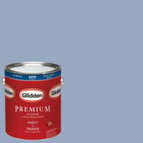 Glidden Premium 1-gal. #HDGV33U Frosted Blueberry Satin Latex Interior Paint with Primer - HDGV33UP-01SA