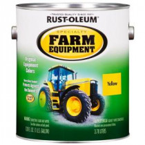 Rust-Oleum Specialty 1 gal. John Deere Yellow Gloss Farm Equipment Paint (Case of 2) - 7443402