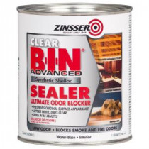 Zinsser 1-qt. B-I-N Clear Advanced Synthetic Shellac Sealer (Case of 4) - 271409