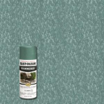 Rust-Oleum Stops Rust 12 oz. Protective Enamel Hammered Verde Green Spray Paint (6-Pack) - 7219830