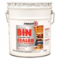 Zinsser 5-gal. B-I-N Shellac-Based Clear Interior Primer and Sealer - 249190