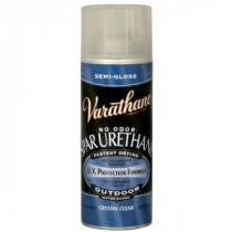 Varathane 11.25 oz. Clear Semi-Gloss Spar Urethane Spray Paint (Case of 6) - 250181