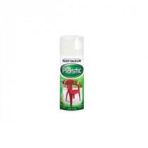 Rust-Oleum Specialty 12 oz. White Paint for Plastic Spray Paint (Case of 6) - 211339
