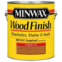 Minwax 1 gal. Cherry Wood Finish 250 VOC Oil-Based Interior Stain (2-Pack) - 71079
