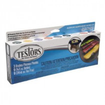 Testors 0.25 oz. 9-Color Acrylic Craft and Hobby Paint Set (6-Pack) - 9148