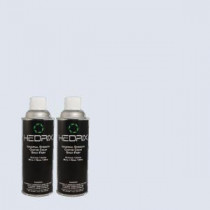 Hedrix 11 oz. Match of PPL-23 Blooming Aster Flat Custom Spray Paint (2-Pack) - F02-PPL-23