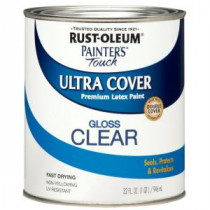 Rust-Oleum Painter's Touch 32 oz. Ultra Cover Gloss Clear General Purpose Paint (Case of 2) - 242057
