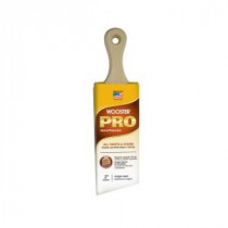 Wooster Pro 2 in. Nylon/Polyester Short Handle Angle Sash Brush - 0H21120020