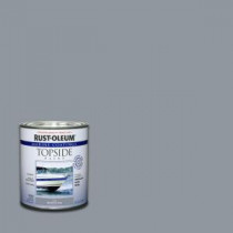 Rust-Oleum Marine 1-qt. Gloss Battleship Gray Topside Paint (Case of 4) - 207005
