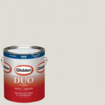 Glidden DUO 1-gal. #HDGCN03 Silver Birch Satin Latex Interior Paint with Primer - HDGCN03-01SA