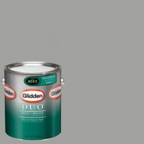 Glidden DUO 1-gal. #GLN59 Granite Grey Eggshell Interior Paint with Primer - GLN59-01E
