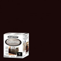 Rust-Oleum Specialty 1-qt. Black Satin Countertop Interior Paint (Case of 2) - 263209