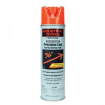 Rust-Oleum Industrial Choice 17 oz. Florescent Red Inverted Marking Spray Paint (12-Pack) - 1662838