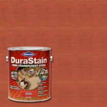 Wolman 1-gal. DuraStain Natural Redwood Semi-Transparent Exterior Wood and Deck Stain (4-Pack) - 252586