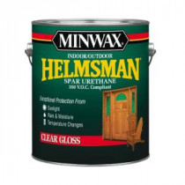 Minwax 1 gal. Gloss Helmsman Indoor/Outdoor Spar Urethane (2-Pack) - 13215